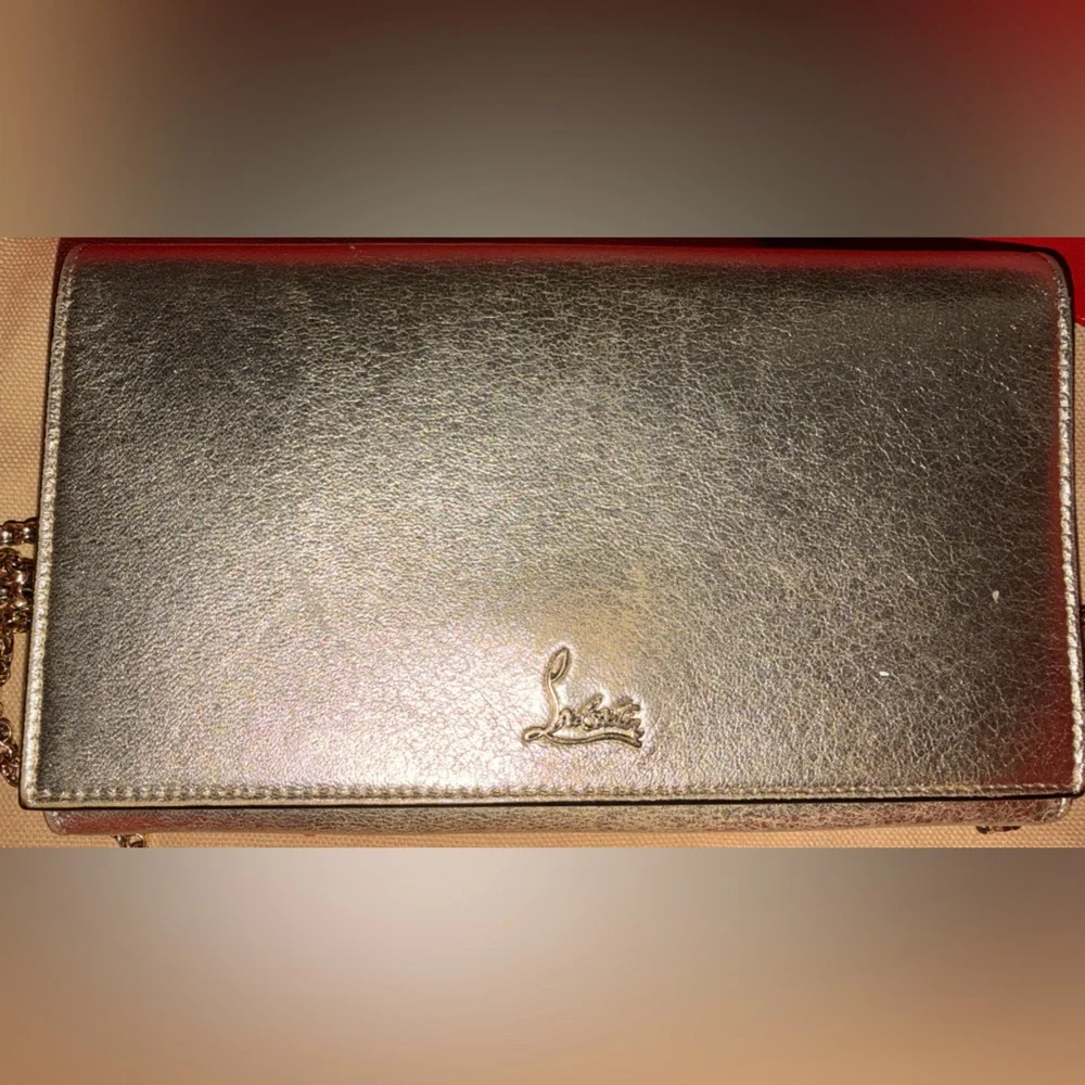 Christian Louboutin Metallic Crossbody / Clutch / Belt Bag - Picture 6 of 15